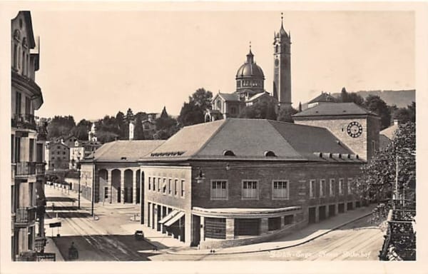 Zürich, Enge, neuer Bahnhof