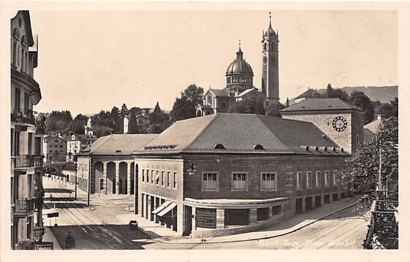 Zürich, Enge, neuer Bahnhof