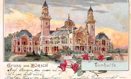 Zürich, Gruss aus Zürich, Tonhalle