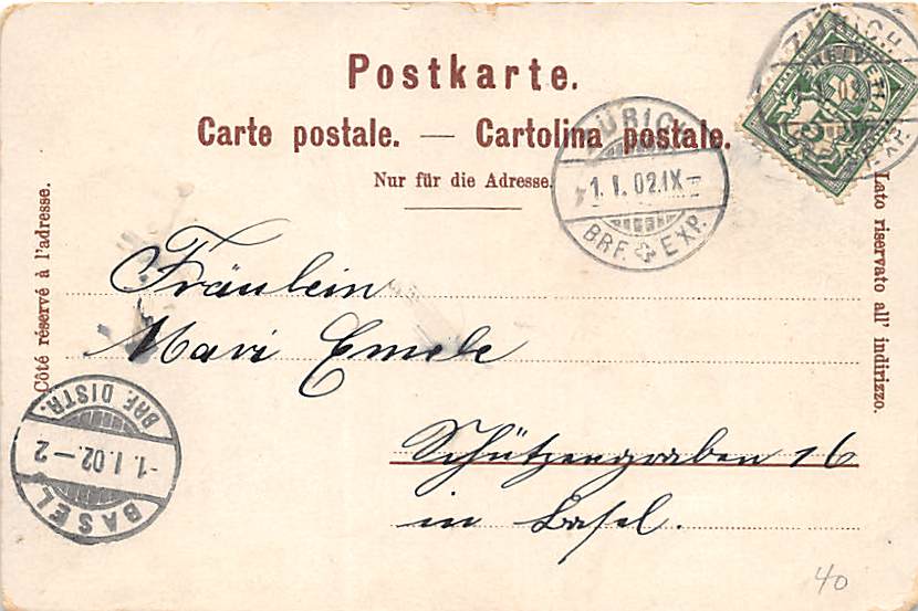 Zürich, Gruss aus Zürich, Tonhalle