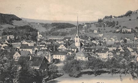 Wald ZH, Gruss aus Wald