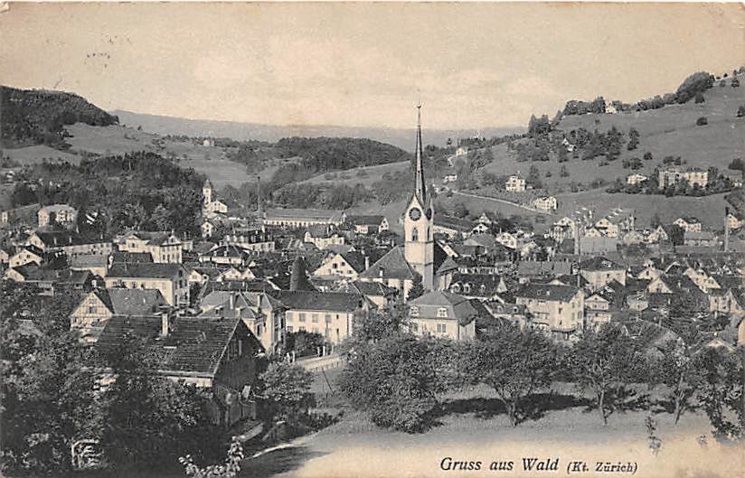 Wald ZH, Gruss aus Wald