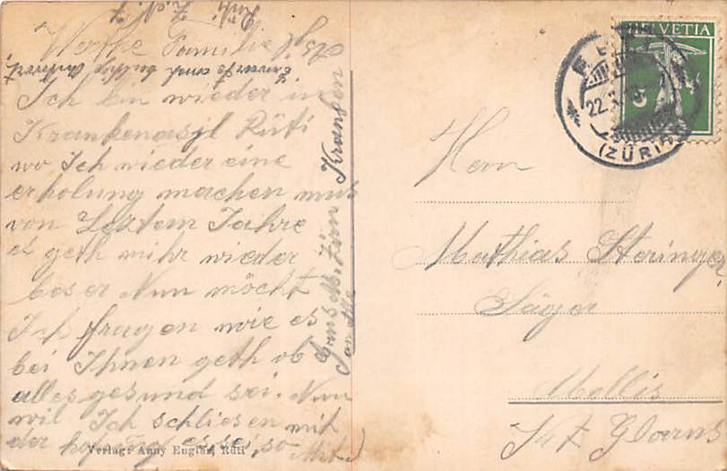 Rüti ZH, Krankenasyl