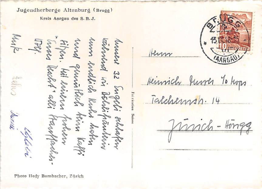 Brugg, Jugendherberge Altenburg