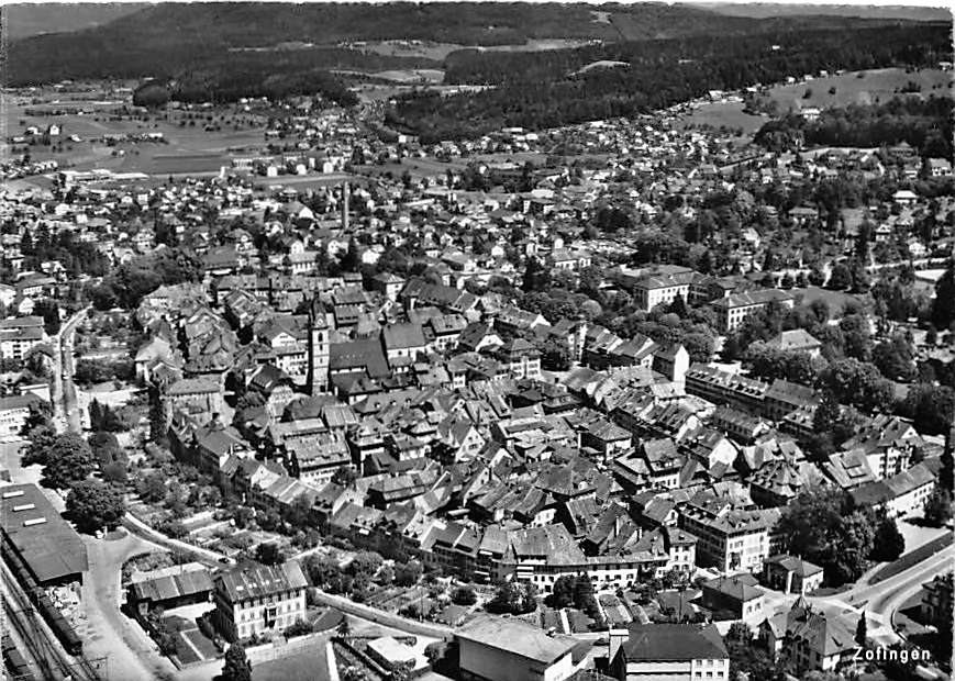 Zofingen, Flugaufnahme