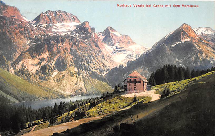 Grabs, Kurhaus Voralp, Voralpsee