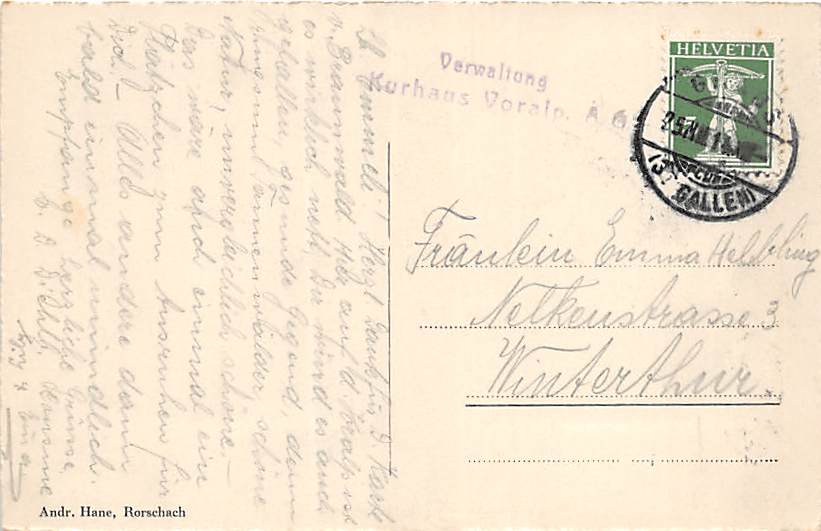 Grabs, Kurhaus Voralp