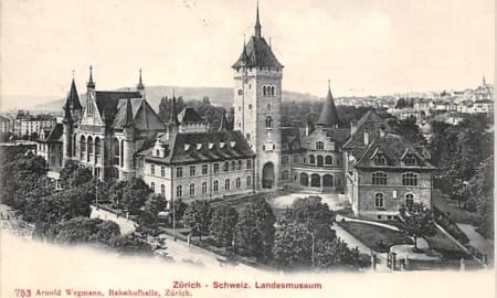 Zürich, Schweiz. Landesmuseum