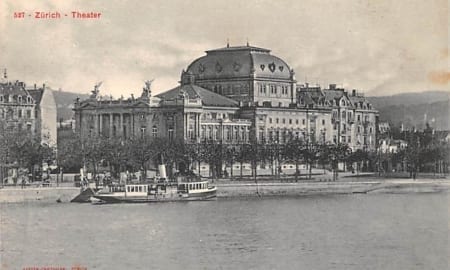 Zürich, Theater, Dampfschiff