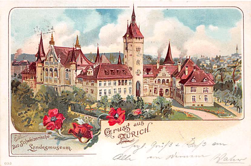 Zürich, Schweiz. Landesmuseum