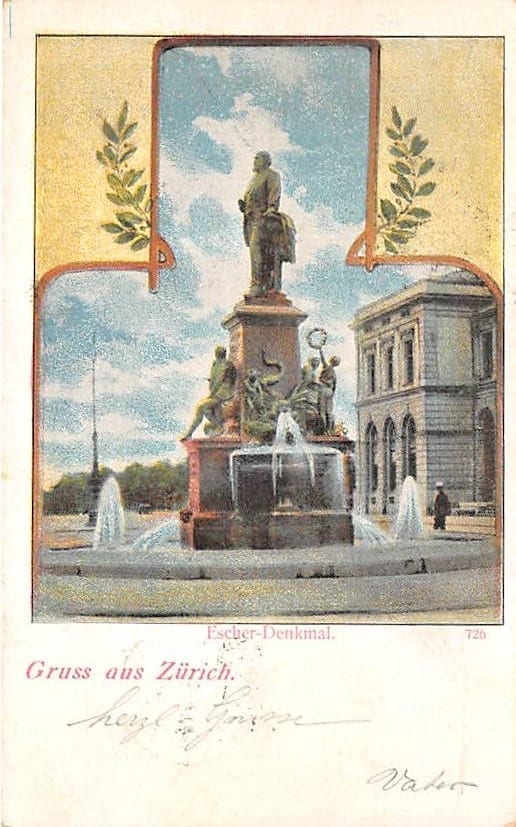 Zürich, Escher Denkmal