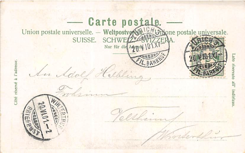 Zürich, Escher Denkmal