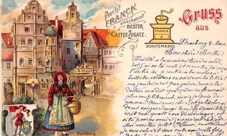 Bamberg, Franck Caffee Zusatz, Litho