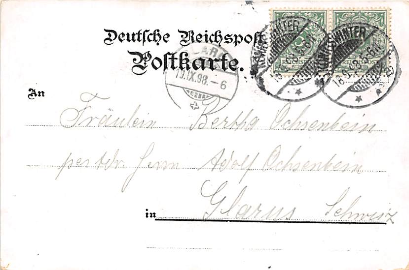 Drachenfels, Gruss vom Drachenfels, Litho