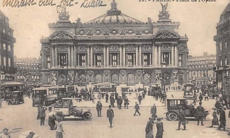 Paris, Place de l'Opéra, Oldtimer