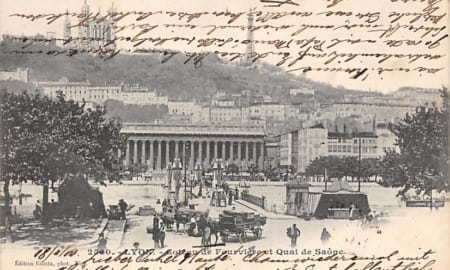 Lyon, Coteau de Fourvière et Quai de Saone