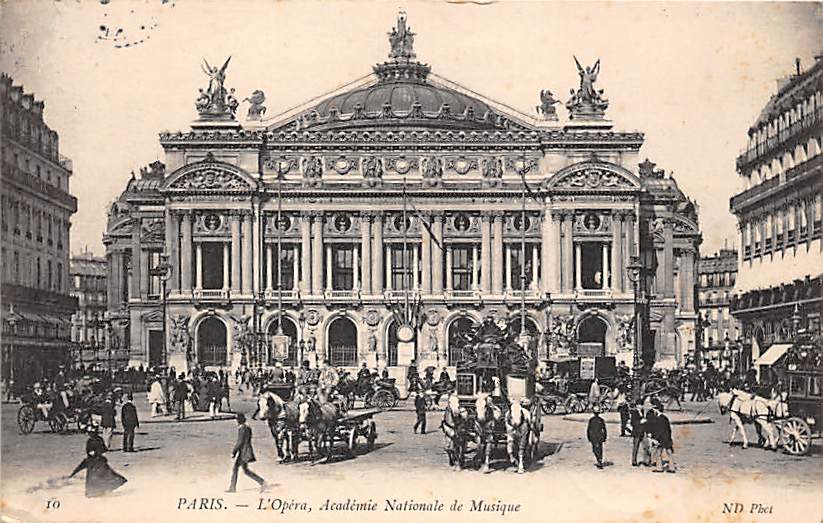 Paris, L'Opéra, Académie Nationale du Musique