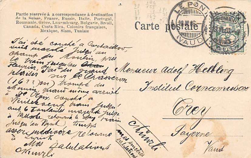 Le Pont, et Mont Tendre