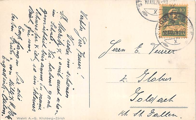 St. Moritz, Segantini Museum im Winter