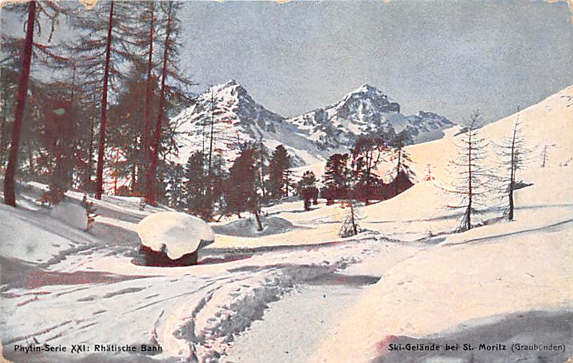 St. Moritz, Ski-Gelände