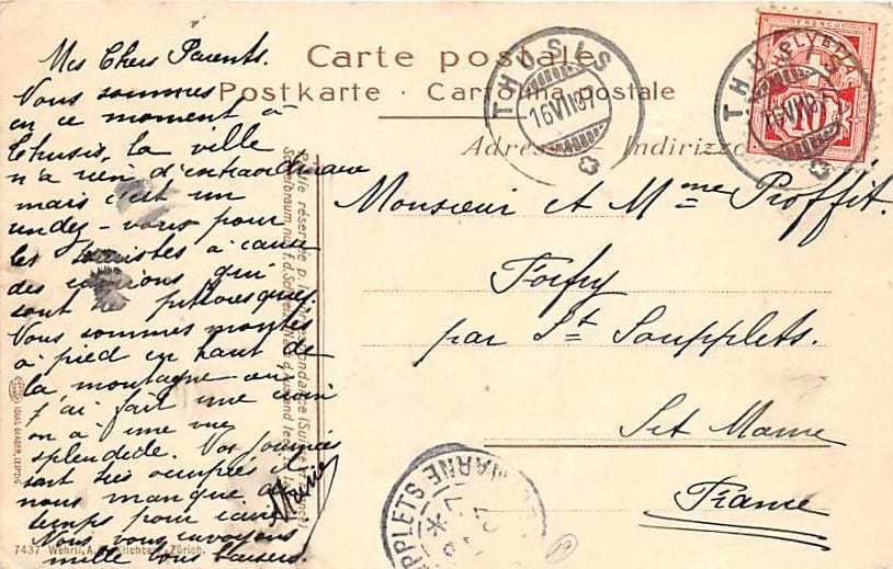 Thusis, gegen die Viamala