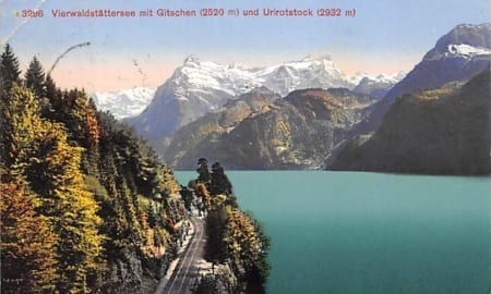 Vierwaldstättersee, mit Glitschen und Urirotstock