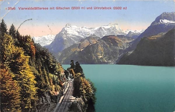 Vierwaldstättersee, mit Glitschen und Urirotstock