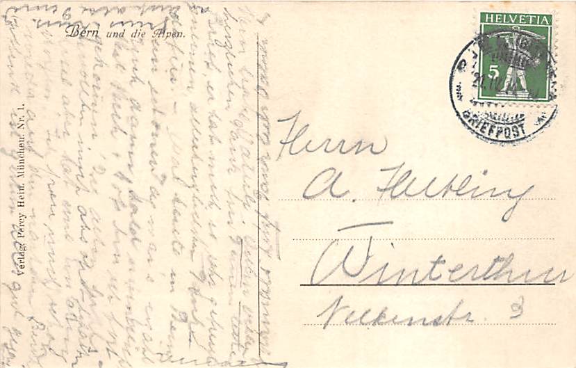 Bern, und die Alpen