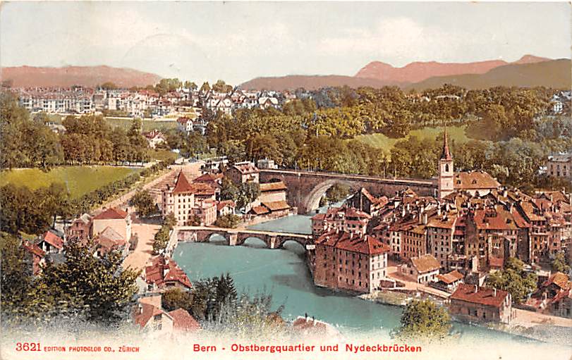 Bern, Obstbergquartier und Nydeckbrücken