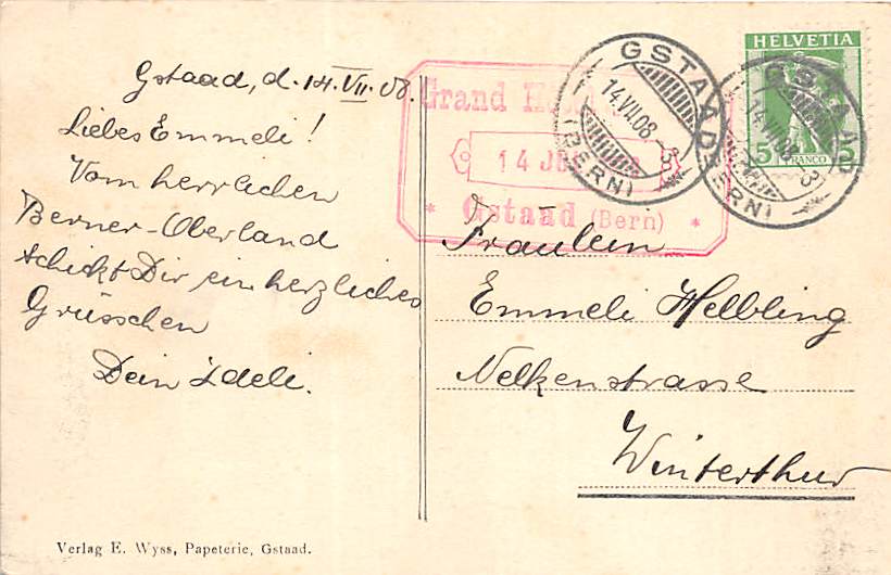 Gstaad, Grand Hotel Alpina