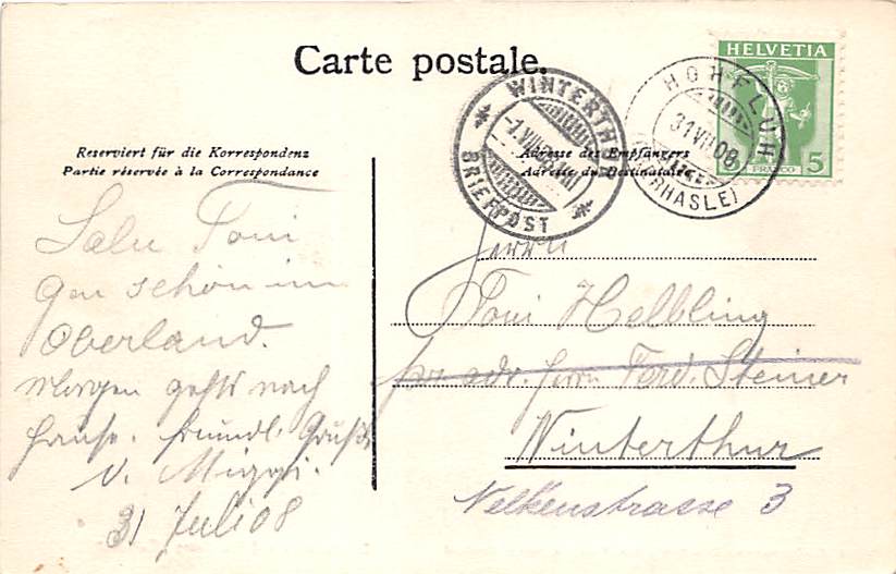 Hasliberg, Bauernhaus auf Hasliberg Goldern