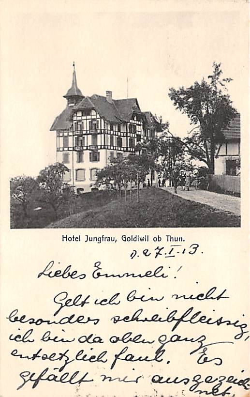 Goldiwil, Hotel Jungfrau