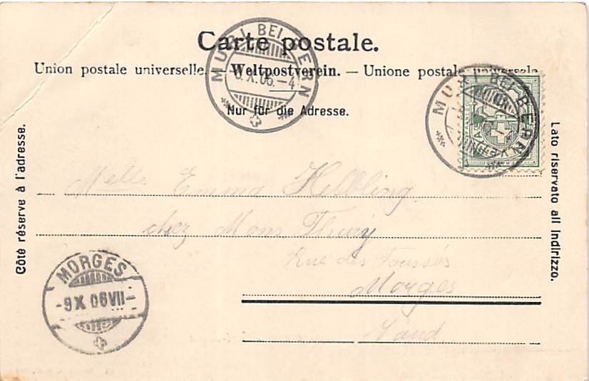 Muri BE, Gasthof zum Sternen, Dorfansicht