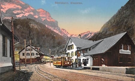 Wasserauen, Säntisbahn, Zug