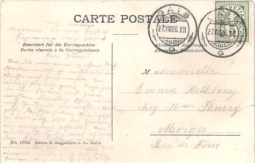 Gais, Mehrbildkarte, Edelweiss