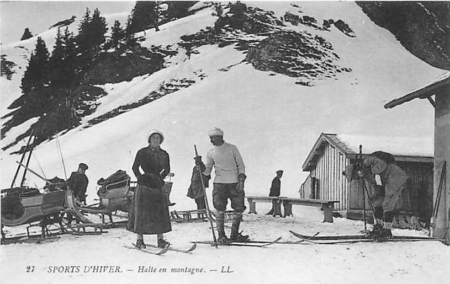 Les Avants, Halte en montagne