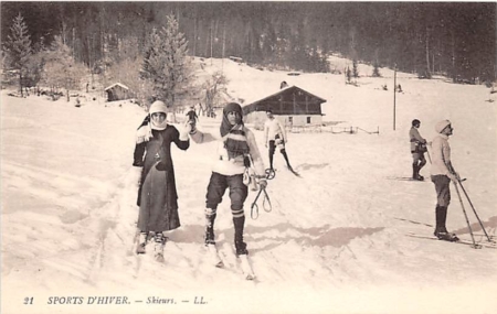 Les Avants, Skieurs