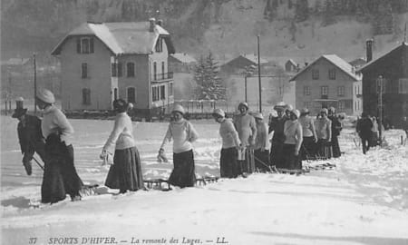 Les Avants, La remonte des Luges