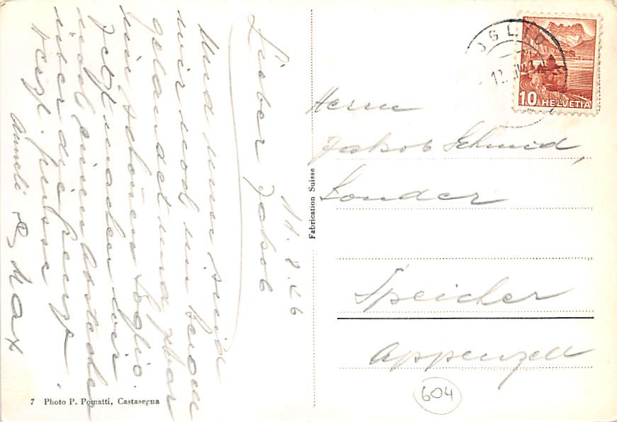 Soglio, mit Scioragruppe