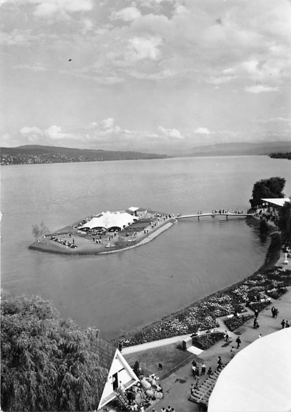 Saffa Insel, Saffa 1958 in Zürich