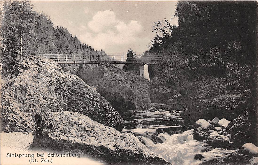 Sihlsprung, bei Schönenberg