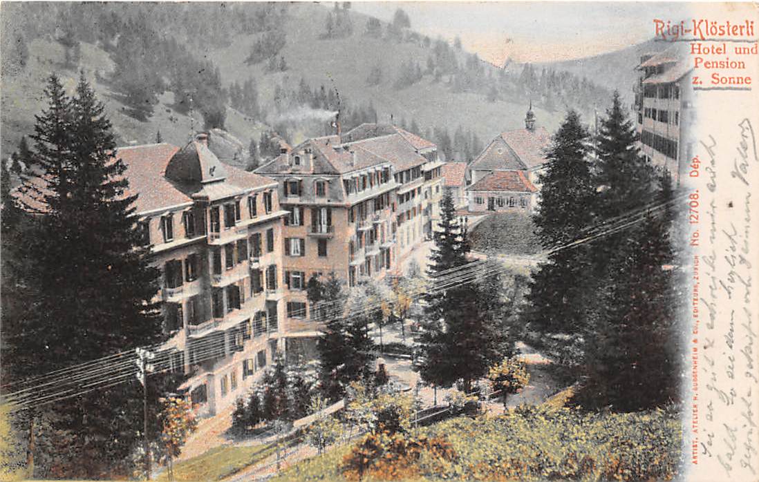 Rigi-Klösterli, Hotel und Pension z. Sonne