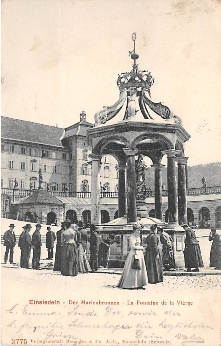 Einsiedeln, Der Marienbrunnen