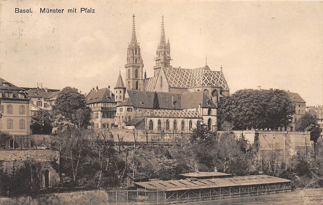 Basel, Münster mit Pfalz
