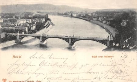 Basel, Blick vom Münster