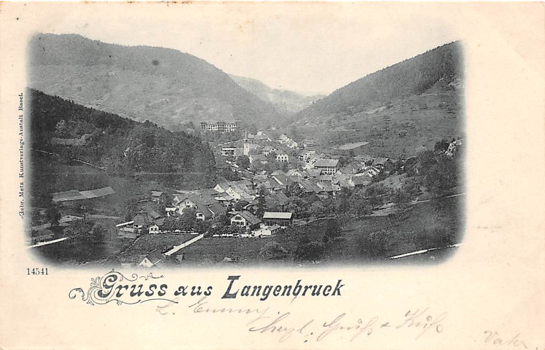 Langenbruck, Gruss aus Langenbruck