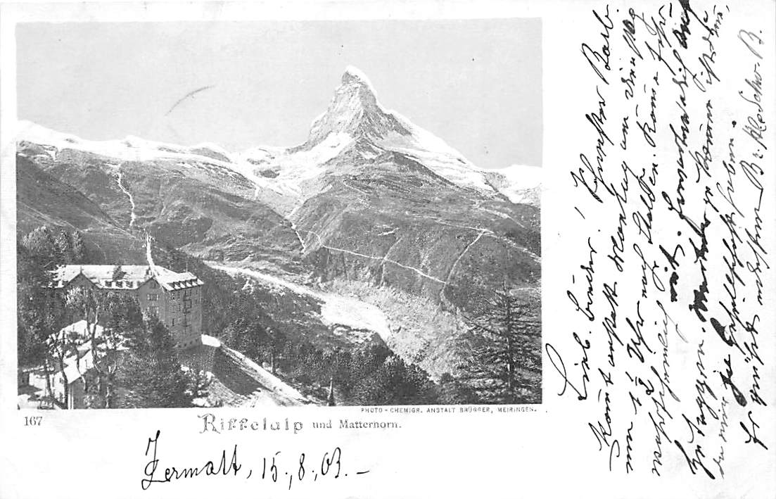 Riffelalp, mit Matterhorn