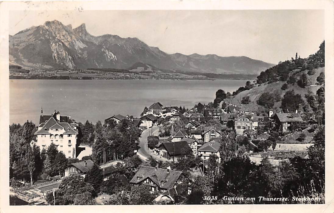 Gunten, am Thunersee