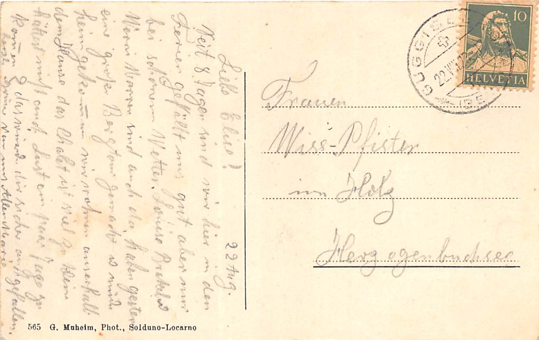 Guggisberg, Guggershorn, Schwendelberg