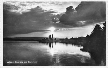 Zugersee, Abendstimmung